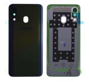Καπάκι Μπαταρίας Samsung SM-A405F Galaxy A40 Μαύρο Original GH82-19406A