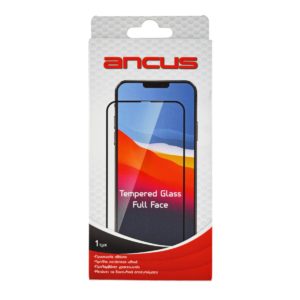 Tempered Glass Ancus Full Face Curved Resistant Flex 9H 0.23mm για Samsung SM-S908B Galaxy S22 Ultra 5G με Τρύπα στο Δακτυλικό Αποτύπωμα