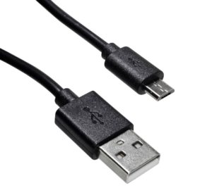 Καλώδιο σύνδεσης Jasper USB AM σε Micro USB B Μαύρο 1m