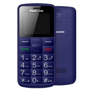 Panasonic KX-TU110EXC (Dual SIM) Μπλε 1.77 Easy Phone με πλήκτρο SOS, Bluetooth και Μεγάλα Γράμματα