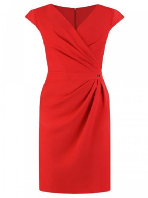 Cocktail Φόρεμα 108513 SALE Jersa - Κοκκινο