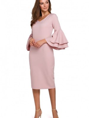 Cocktail Φόρεμα 138548 SALE Makover - Ροζ