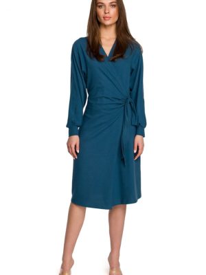 Καθημερινό Φόρεμα 154066 SALE Style - Μπλε