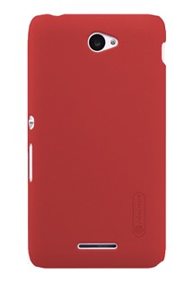 Nillkin Super Frosted Back Cover Red για το Sony E2105 Xperia E4 (ΠΕΡΙΛΑΜΒΑΝΕΙ ΠΡΟΣΤΑΣΙΑ ΟΘΟΝΗΣ)