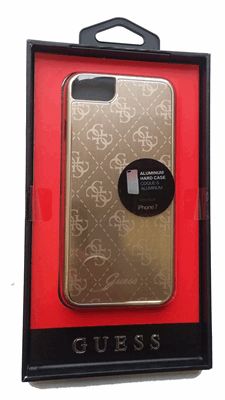 Guess 4G Aluminium Case Gold για το iPhone 7 GUHCP7MEGO