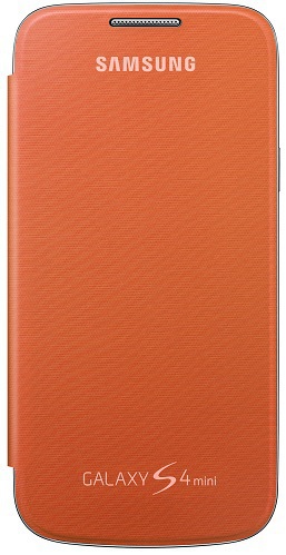 Samsung Flip Case for Galaxy S IVmini (i9195) Orange (Bulk) EF-FI919BOE