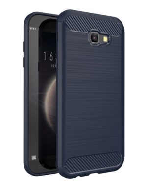 OEM Carbon Case για το Samsung Galaxy A3 (2017) - Σκούρο Μπλε
