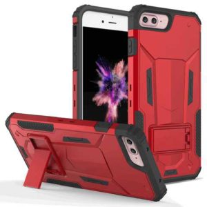 ZIZO Hybrid Transformer Cover w/ Kickstand and UV Coated PC/TPU Layers - Red/Black For iPhone 7/8 Plus 1HBTFM-IPH7PLUS-RDBK