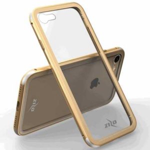 Zizo ATOM Case 9h Tempered Glass Airframe Grade Aluminum - GOLD iPhone 7/8/SE 2020/2022 - ATOM-IPH7-GD
