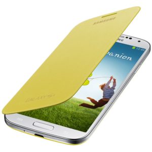 Θήκη Flip Cover Samsung EF-FI950BYEGWW Yellow για Samsung Galaxy S4 i9500/i9505