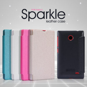 Nillkin Sparkle book Case White για το Nokia X/Χ+
