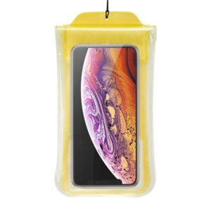 Baseus Safe Airbag universal αδιάβροχη θήκη για smartphone Yellow (ACFSD-C0Y)
