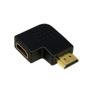 LogiLink® Adapter HDMI 90° flat angle HDMI 19-pin male to HDMI A 19-pin female AH0008