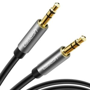 UGREEN mini jack 3,5mm AUX Cable 1 m Silver