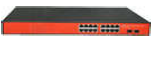 U.F.S Τροφοδοτικό POE16ATG 16 Gigabit Ports PoE Switch with 16 port PoE Switch (Power over Ethernet) +2SFP, via Cat5/5e/6 Cable