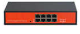 U.F.S Τροφοδοτικό POE08AT 8 Gigabit Ports PoE Switch with 8 port PoE Switch (Power over Ethernet) via Cat5/5e/6 Cable