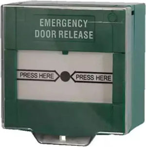 Πράσινο κουτί έκτακτης ανάγκης για απελευθέρωση πόρτας CP-808G