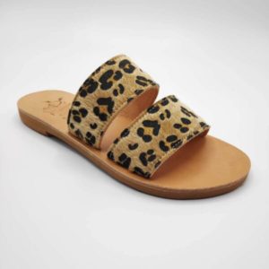 Prokopios Leather Sandals With Two Straps