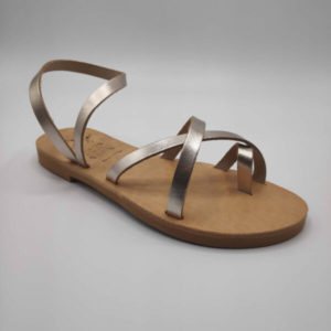 Antiparos Strappy Sandals With Toe Straps