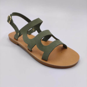 Handmade Leather Sandal With Back Strap