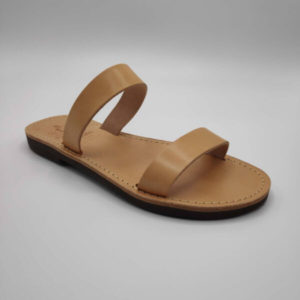Hermes Sandals H Embossed Leather