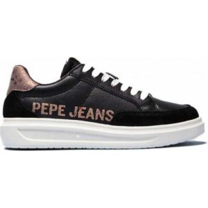 Pepe Jeans Γυναικεία Sneaker pls 31196 999 Abbey Willy Μαύρο
