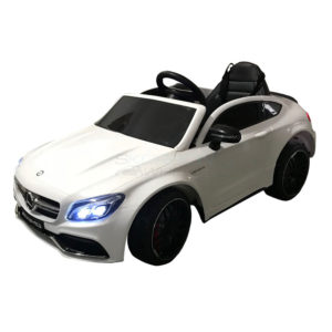 Ηλεκτροκίνητο Mercedes Benz C63 12V Scorpion Wheels Λευκό 5246063