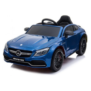 Ηλεκτροκίνητο Mercedes Benz C63 12V Scorpion Wheels Μπλε 5246063