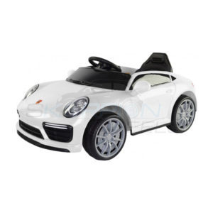 Παιδικό Ηλεκτροκίνητο Αυτοκίνητο Porsche 911 Style Skorpion Wheels 5240911 Λευκό