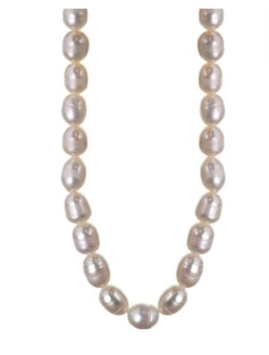 Κολιέ Paraxenies από μαργαριτάρια καλλιέργιας fresh water pearls με κουμπώματα από ασήμι 925