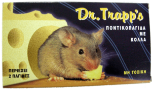 Dr.Trapp s Ποντικοπαγίδα με Κόλλα μη Τοξική 9x16cm 2τεμ.
