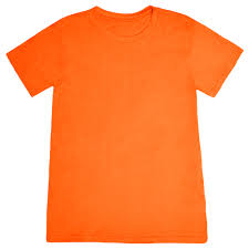 Μπλουζάκι T-Shirt παιδικό μακό πορτοκαλί