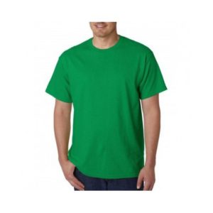 Ανδρικό κοντομάνικο μακό μπλουζάκι T-Shirt πράσινο