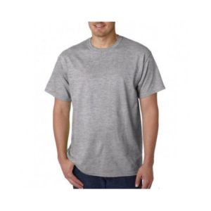 Ανδρικό κοντομάνικο μακό μπλουζάκι T-Shirt γκρι