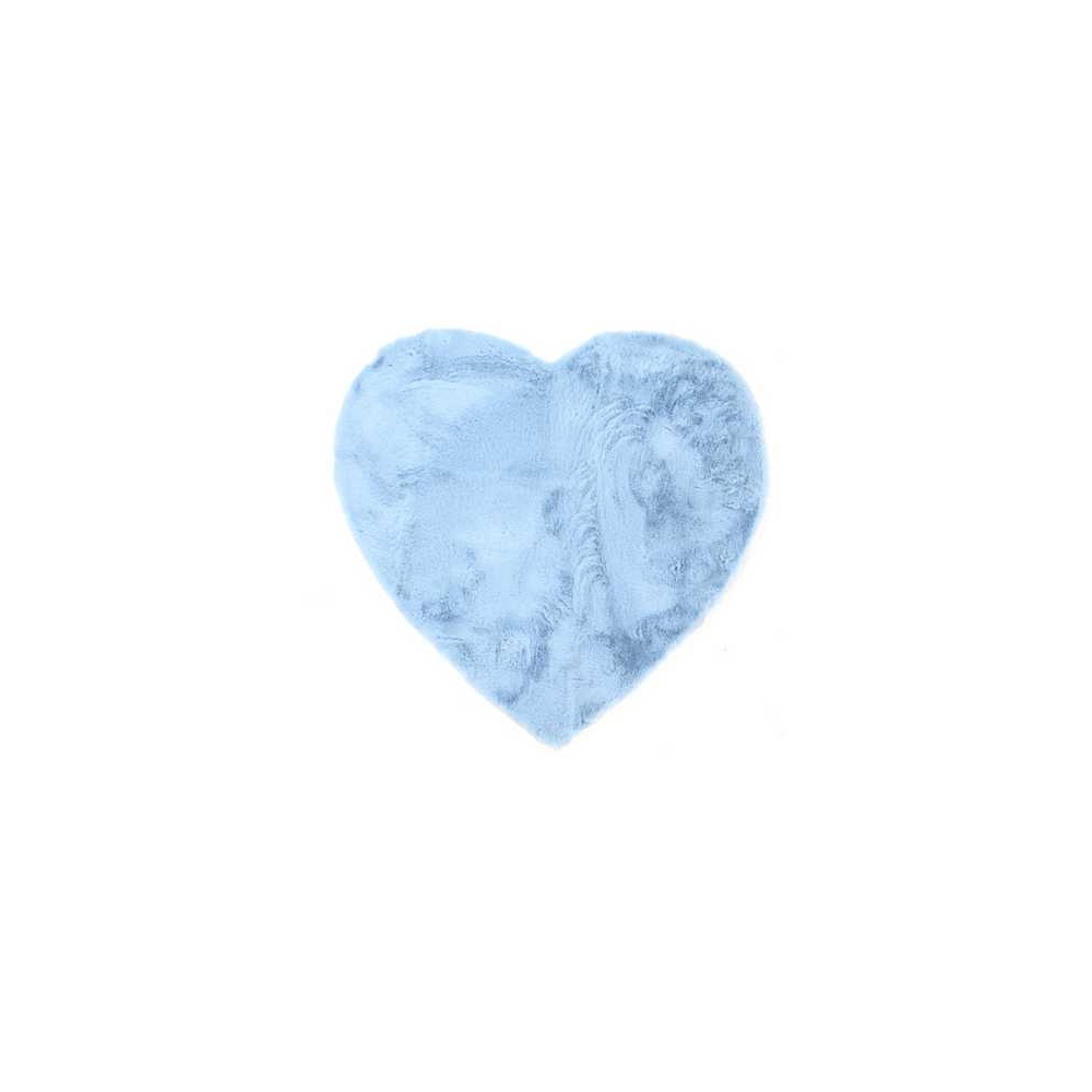 ΧΑΛΙ BUNNY KIDS 100x100 (HEART BLUE) - ROYAL CARPETS HEART BLUE / 100% ΠΟΛΥΠΡΟΠΥΛΕΝΙΟ