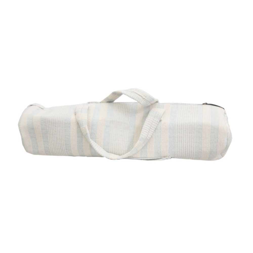 Τσάντα Γυμναστικής Yoga Mat Bag Grey and White (15x15x68) Soulworks 0610006