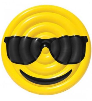 Φουσκωτό Στρώμα Θαλάσσης Emoji Sunglasses 150cm