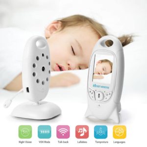 Ασύρματο Baby Monitor Αμφίδρομη Ενδοεπικοινωνία Με Έγχρωμη Οθόνη TFT 2.0 Με Νυχτερινή Λήψη Και Νανούρισμα
