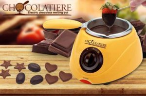 Ηλεκτρική Σοκολατιέρα Fondue με Εξαρτήματα Σερβιρίσματος και Αξεσουάρ Electric Chocolate Melting Pot