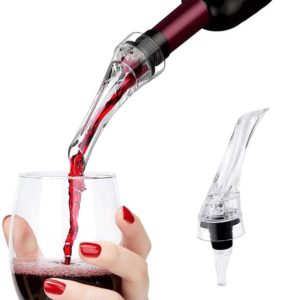 Συσκευή Αερισμού και Σερβιρίσματος Κρασιού με Διπλό Σύστημα Εξαερισμού Aerating Pourer