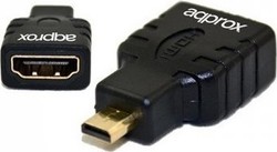Approx micro HDMI male - HDMI female (APPC19)