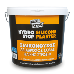 Durostick Hydrostop Silicone Plaster GRAFIATO 2,5 mm ΝΙΟΒΗ