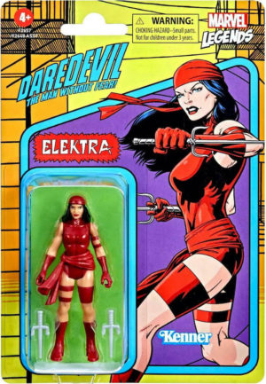 Marvel Legends : Retro Collection Elektra Action Figure