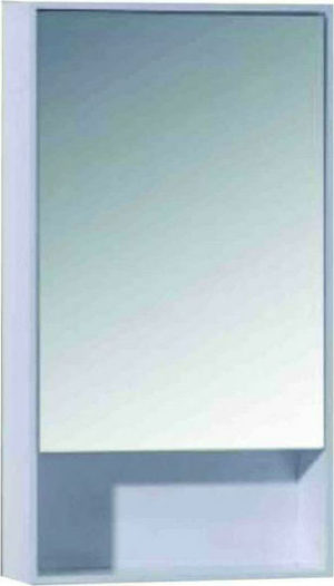 Gloria Domo Ορθογώνιος Καθρέπτης Μπάνιου 44x13.5x80 cm με Ντουλάπι [15-3013]