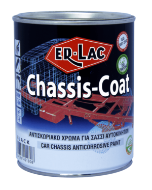 ER-LAC CHASSIS COAT 2.5L Μαύρο, Αντισκωριακό Χρώμα για το Σασί των Αυτοκινήτων