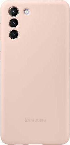 Official Samsung Silicone Cover Θήκη Σιλικόνης Samung Galaxy S21 Plus 5G - Pink (EF-PG996TPEGWW) 13016290