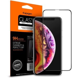 Spigen Premium Tempered Glass - Fullface Αντιχαρακτικό Γυάλινο Screen Protector iPhone 11 Pro Max / XS Max (065GL25232) 065GL25232