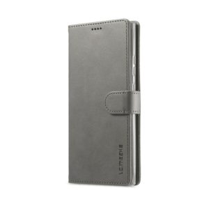 Θήκη Samsung Galaxy Note 20 LC.IMEEKE Wallet Leather Stand-grey MPS14569