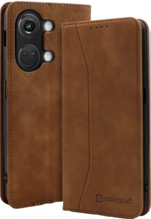 Bodycell Θήκη - Πορτοφόλι OnePlus Nord 3 - Brown (5206015047060) 04-01188
