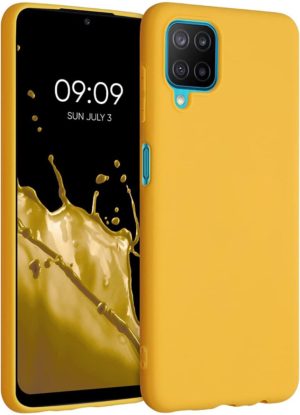 KWmobile Θήκη Σιλικόνης Samsung Galaxy M12 - Honey Yellow (55077.143) 55077.143
